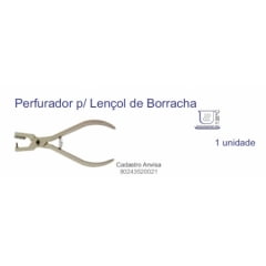 PERFURADOR PARA LENçOL DE BORRACHA